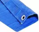 Blue Reinforced Poly Tarps by the Case