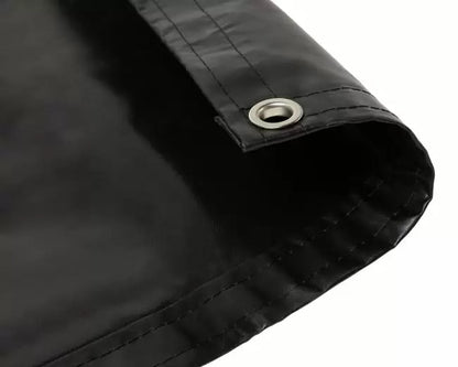 Black Tarp - 18 oz Heavy Duty Vinyl