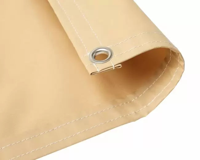 Tan Tarps - 18 oz Heavy Duty Vinyl Tarps