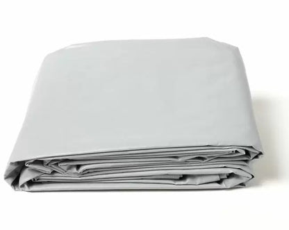 Gray Tarp - 18 oz Heavy Duty Vinyl Tarps