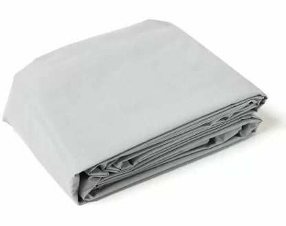 Gray Tarp - 18 oz Heavy Duty Vinyl Tarps