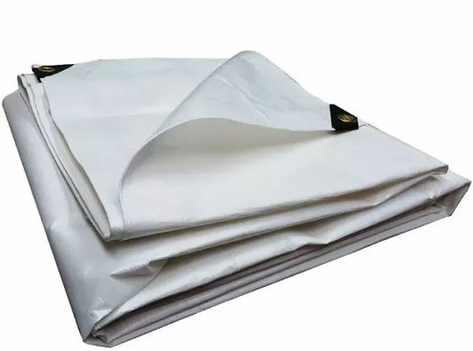 White Super Heavy Duty Poly Tarps