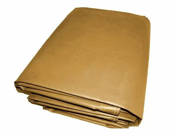 Tan Tarps - 18 oz Heavy Duty Vinyl Tarps