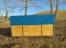 Poly Tarps - 6 Mil Blue Reinforced Poly - Made in the USA